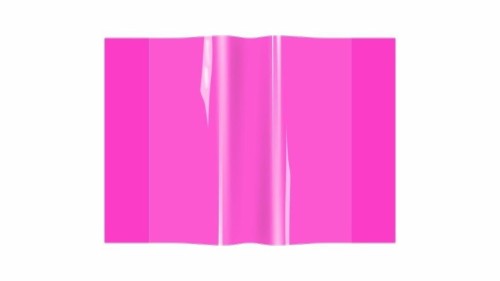 Okładka zeszytowa A5 PVC neon różowy (10szt)