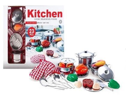 Zetaw metalowych garnków 24el, Artyk