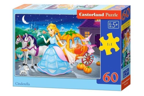Puzzle 60 Kopciuszek CASTOR, Castorland