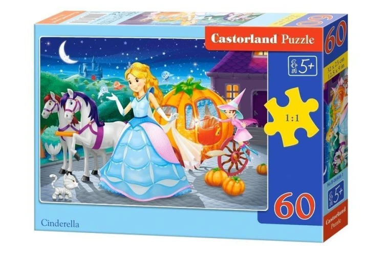 Puzzle 60 Kopciuszek CASTOR, Castorland