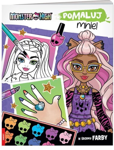 Monster High. Pomaluj mnie!, opracowanie zbiorowe