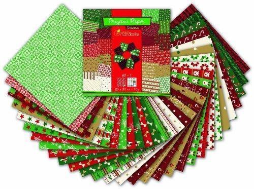 Papier origami Christmas, Avenue Mandarine