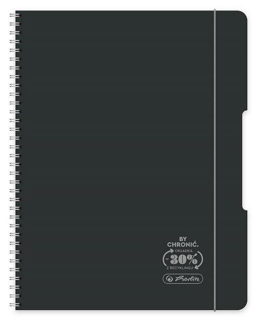Kołozeszyt A5/80K kratka Ocean czarny (4szt)