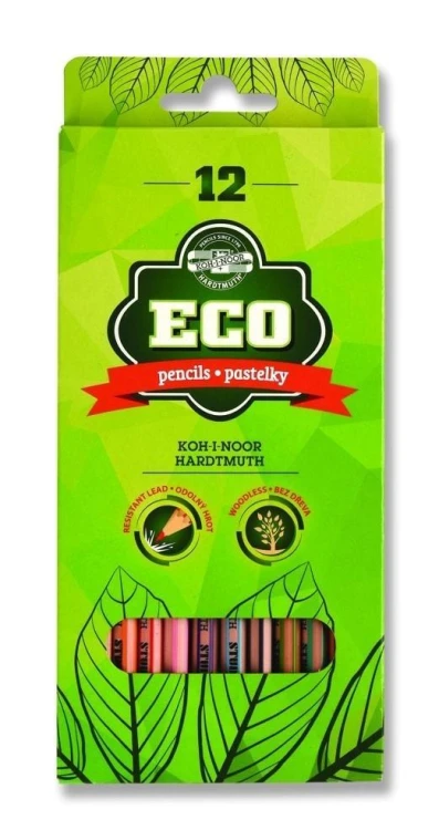 Kredki 2262 Eco 12 kolorów, Koh-I-Noor