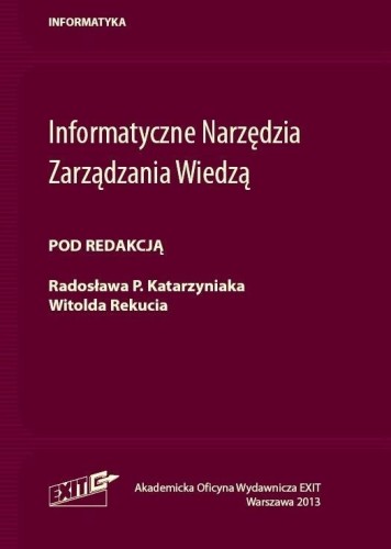 Informatyczne Narzędzia Zarządzania Wiedzą