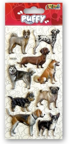 Naklejki puffy Dogs PENMATE, Penmate