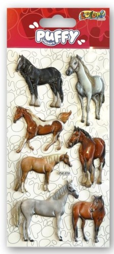 Naklejki puffy Horses PENMATE, Penmate