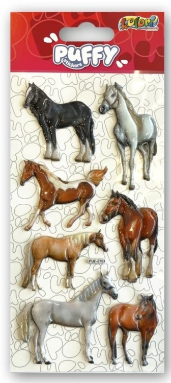 Naklejki puffy Horses PENMATE, Penmate
