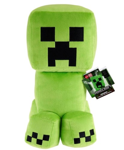 Minecraft Creeper Duży pluszak, Mattel