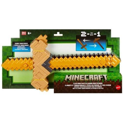 Minecraft Miecz/Kilof 2w1, Mattel
