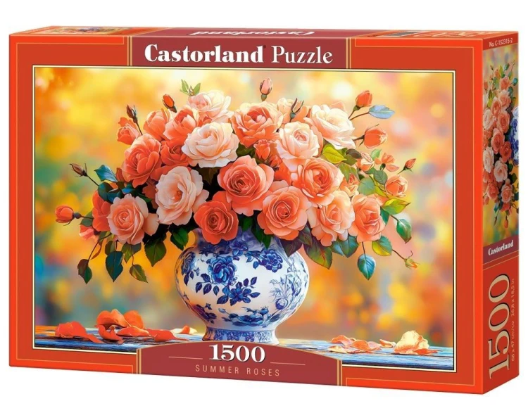 Puzzle 1500 Summer Roses, Castorland