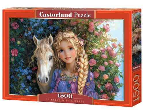 Puzzle 1500 Princess With A Horse, Castorland