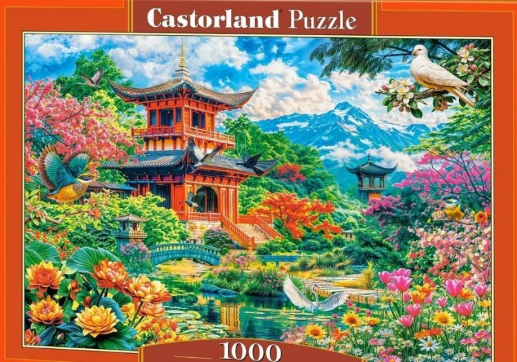 Puzzle 1000 Spring Garden of Harmony, Castorland