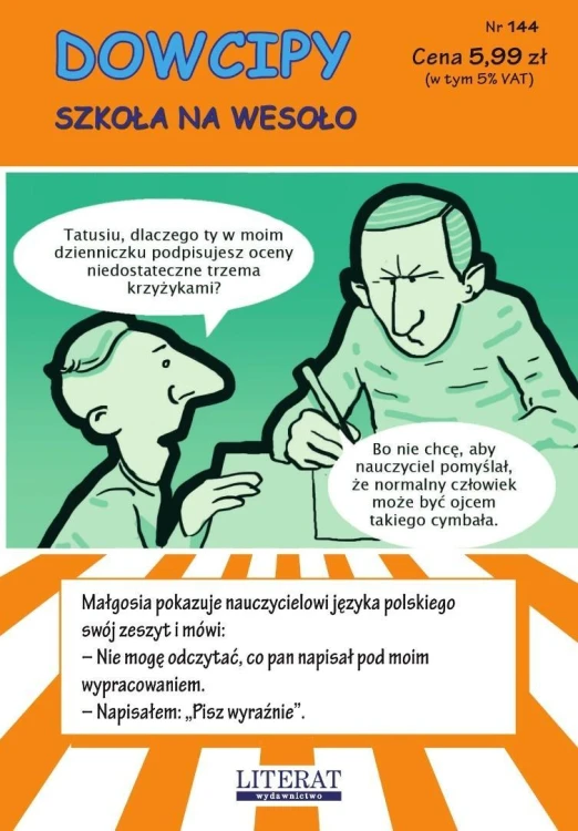 Dowcipy. Szkoła na wesoło nr 144