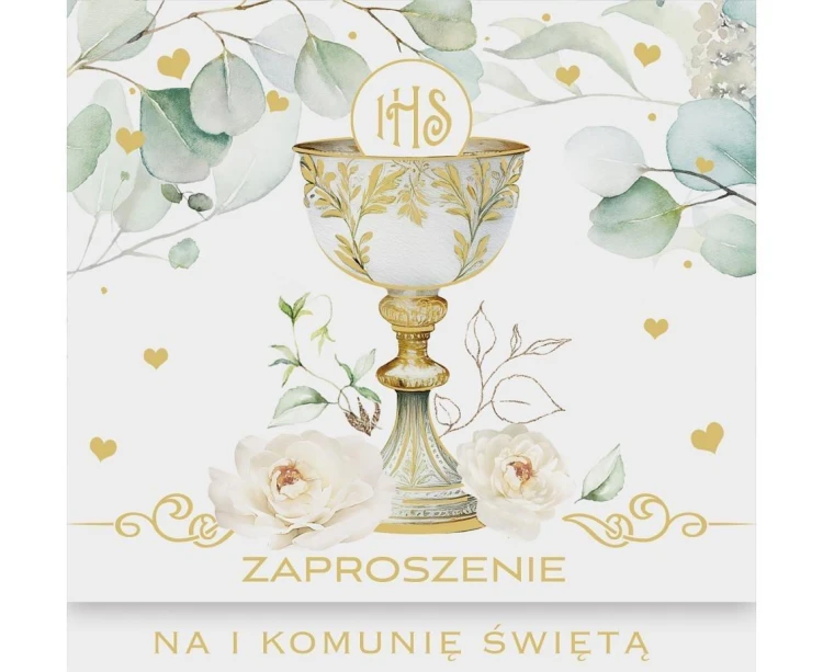Zaproszenie KW Komunia (10szt)