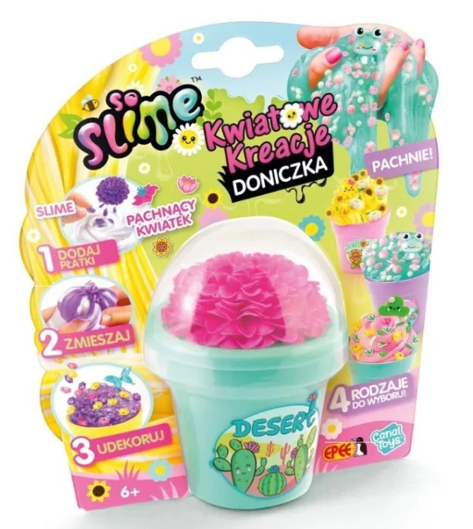 Slime Kwiatowe Kreacje - Magiczna Pustynia, EPEE