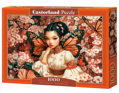 Puzzle 1000 Butterfly Princess CASTOR, Castorland