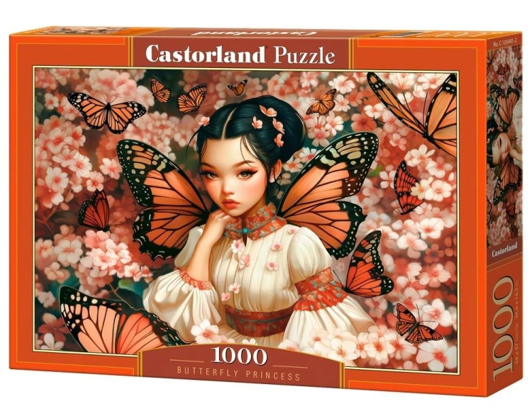 Puzzle 1000 Butterfly Princess CASTOR, Castorland