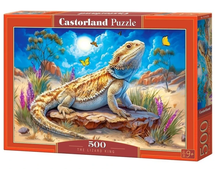 Puzzle 500 The Lizard King CASTOR, Castorland