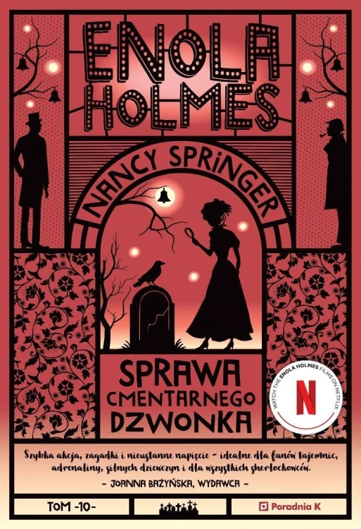 Enola Holmes T.10 Sprawa cmentarnego dzwonka
