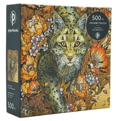 Puzzle 500 PC Lynx Rising, Paperblanks