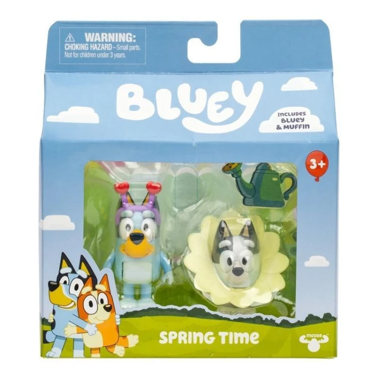 Bluey Wiosna 2-pak, TM Toys