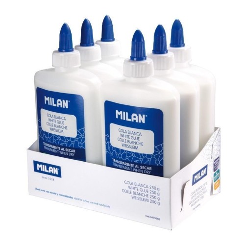 Klej w butelce 250g (6szt), MILAN