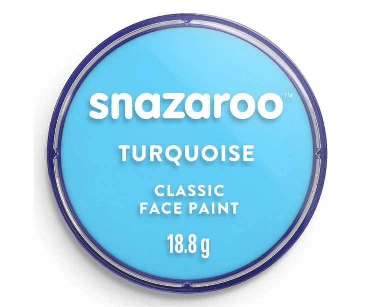 Farba do twarzy turkusowa 18ml, Godan