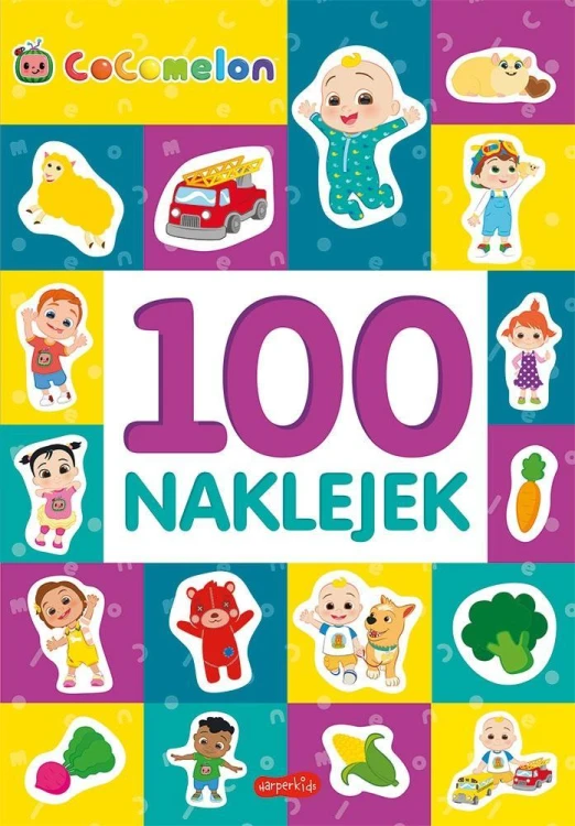 Cocomelon. 100 naklejek, praca zbiorowa