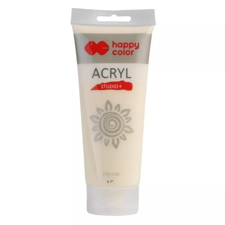 Farba akrylowa 200 ml ivory HAPPY COLOR, GDD