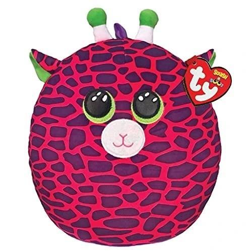 Squish-a-Boos Gilbert różowa żyrafa 30 cm, TY