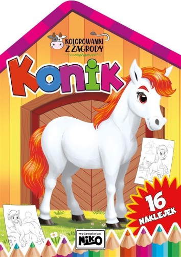 Kolorowanki z zagrody. Konik, Artur Rajch