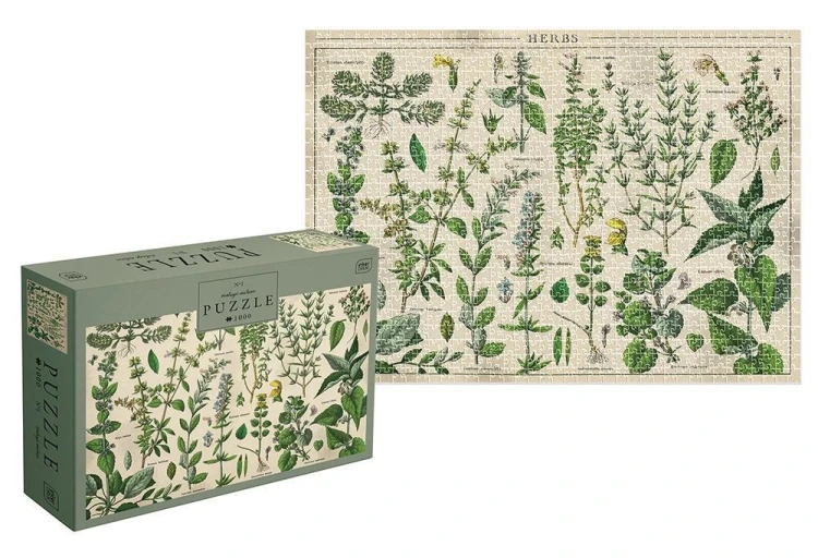 Puzzle 1000 Vintage Nature 1, INTERDRUK