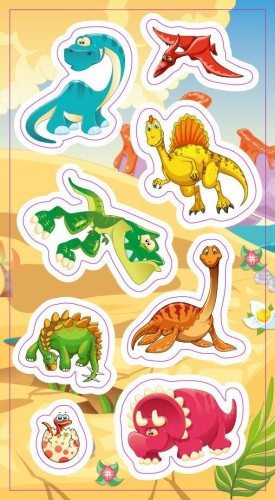 Naklejki Dinozaury, Ranok-Creative
