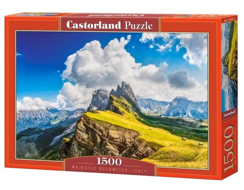 Puzzle 1500 Majestic Dolomites, Italy, Castorland