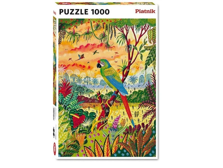 Puzzle 1000 - Ara Zielona PIATNIK, Piatnik