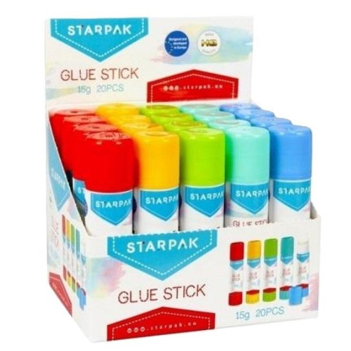 Klej w sztyfcie 15g (20szt), STARPAK