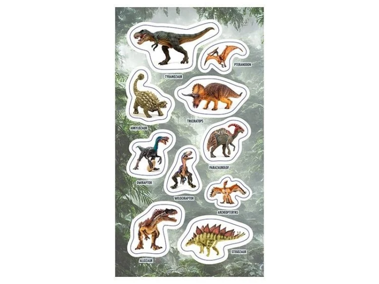 Naklejki Dinozaury 2.0, Ranok-Creative