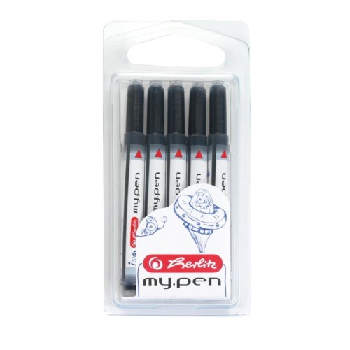 Naboje do pióra My.pen niebieskie, HERLITZ