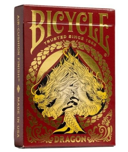 Karty Dragon Red Bicycle CARTAMUNDI, Cartamundi