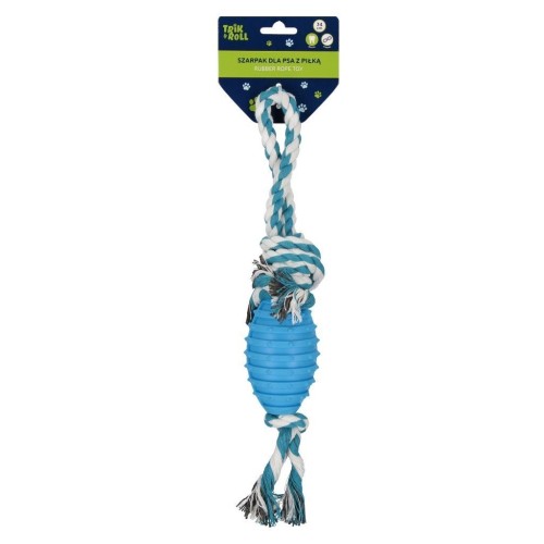 Szarpak dla Psa z piłką 34cm