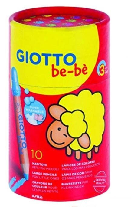 Kredki dla najmłodszych 10 kolorów GIOTTO, Giotto