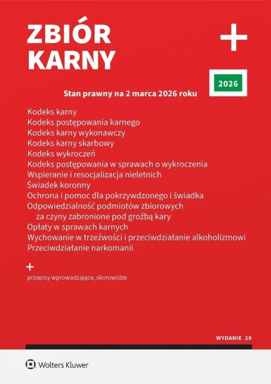 Zbiór karny PLUS 2026 w.28, Praca zbiorowa
