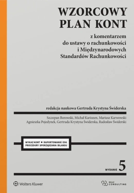 Wzorcowy Plan Kont z komentarzem do ustawy...