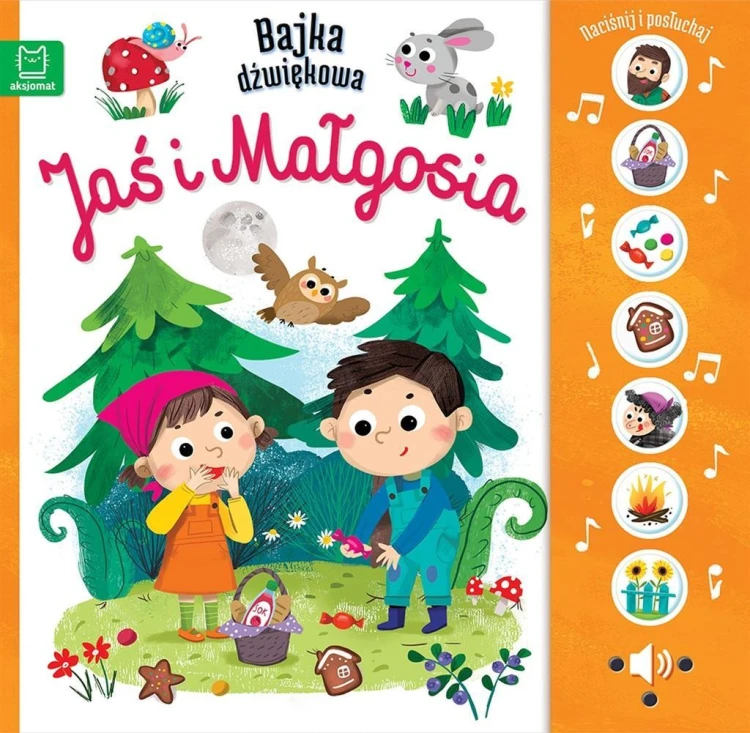 Bajka dźwiękowa. Jaś i Małgosia, Monika Basiejko
