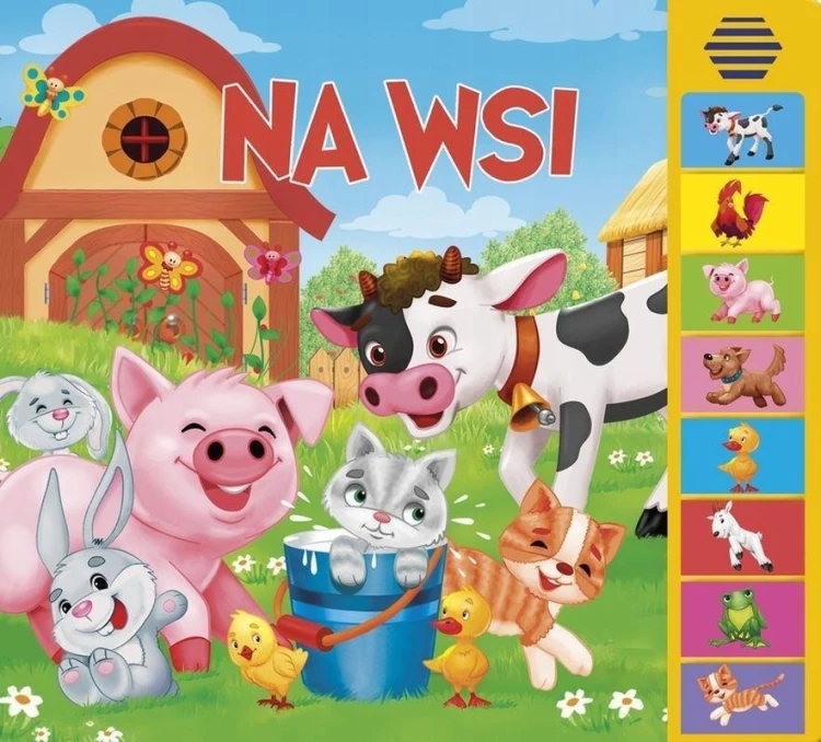 Na wsi. Książeczka dźwiękowa, Katarzyna Campbell