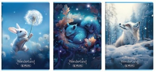 Zeszyt A4/32K kratka Wonderland (10szt) HERLITZ
