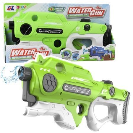 Karabin na wodę elektryczny zielony, Leantoys