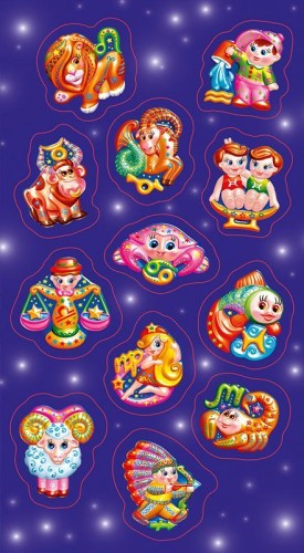 Naklejki Znaki zodiaku, Ranok-Creative
