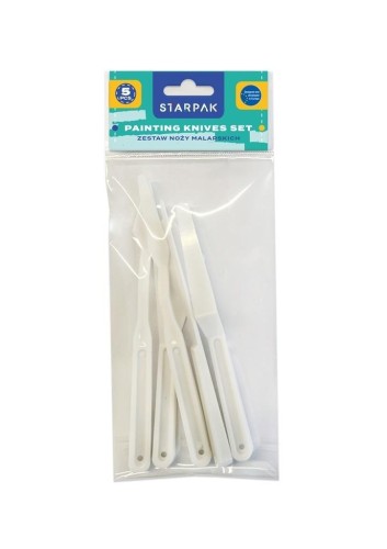 Noże malarskie 5szt, STARPAK
